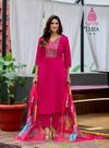 Eliza Vol 1 By Kajal Style Vertican Online Kurti With Bottom Dupatta Wholesale