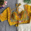 Fab Rangili Navratri Italian Silk Gamthi Embroidered Blouse Bulk Orders In India