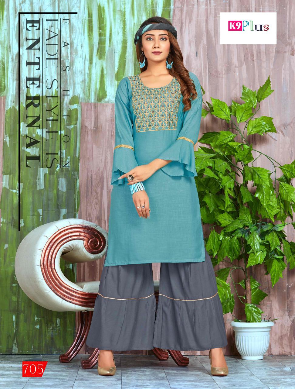 K9 Plus Latest Designer Sharara And Plazzo Suit Collection 