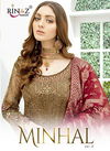 Rinaz Minhal Vol 2 Latest Heavy Designer Pakistani Salwar Suit Collection 