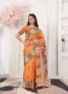 Ast Rangmanch Silk Blend Fancy Special Saree Exporters In India