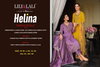 Helina By Lily And Lali Chinon Silk Kurti With Bottom Dupatta Suppliers In India