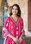 Naisha K 86 Cotton Printed Kurti Bottom With Dupatta Best Wholesale Shop In Surat