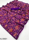 Rajyog Anjali 1 Soft Chiffon With Floral Kalamkari Printed Saree Bulk Orders In India