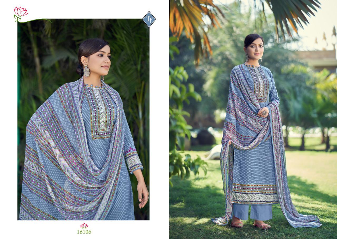 TANISHK AARNA Latest Fancy Casual Wear Pure lawn cambric Digital Designer Print Salwar Suit Collection