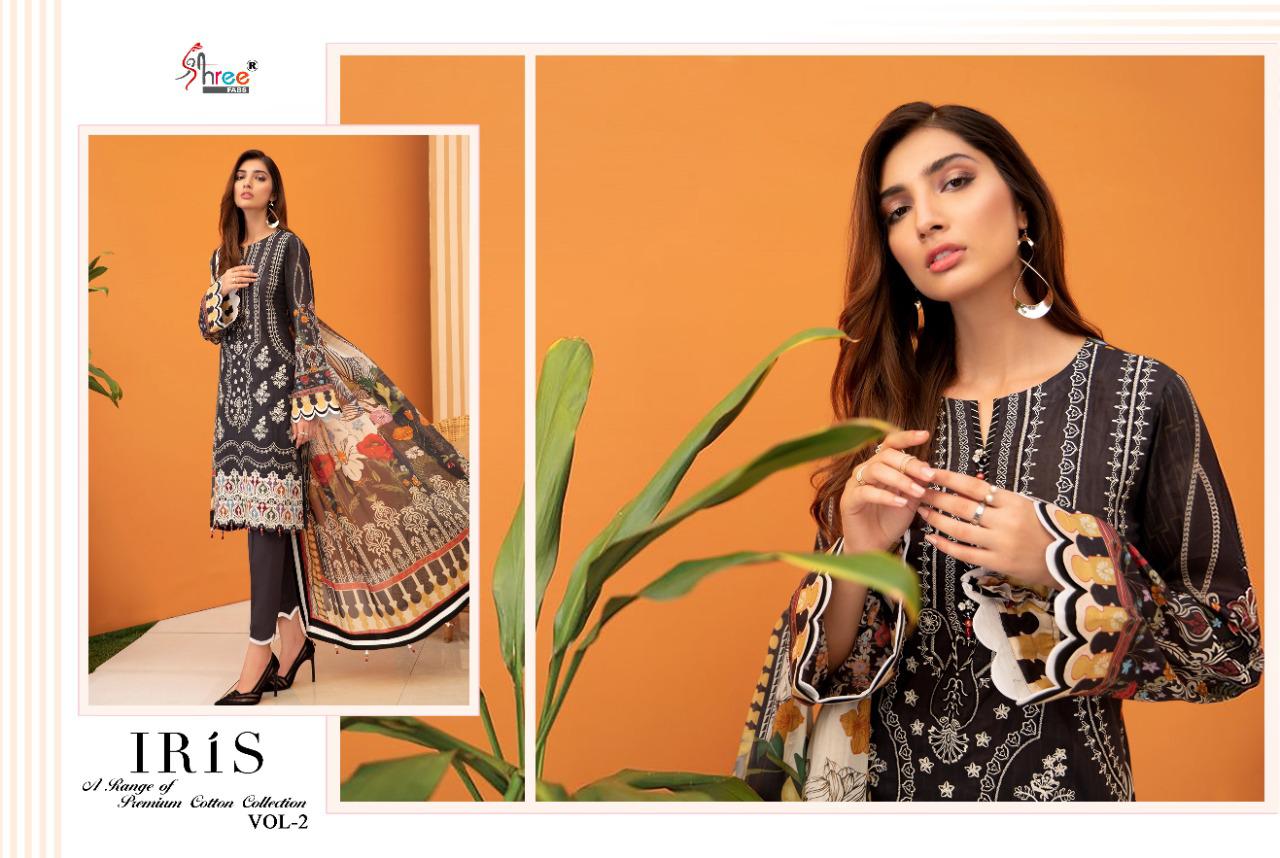 Shree Fab irish Vol 2 Launched Latest Designer And Stylish Printed Designs  Pure Jam Cotton With Print And Exclusive Embroidery Work Salwar Suit  