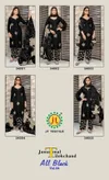 All Black Vol 34 By Jt Rayon Ladies Dress Material Wholesale Market In Surat
