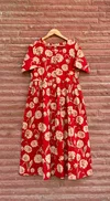 K 1060 By Naisha Cotton Printed Ladies One Piece Dress
