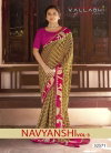 Navyanshi Vol 3 By Vallabhi Brasso Floral Printed Saree Suppliers In India