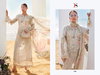 Maria B Premium Embroidered 25 by Deepsy Cotton Dupatta Pakistani Suits Wholesale