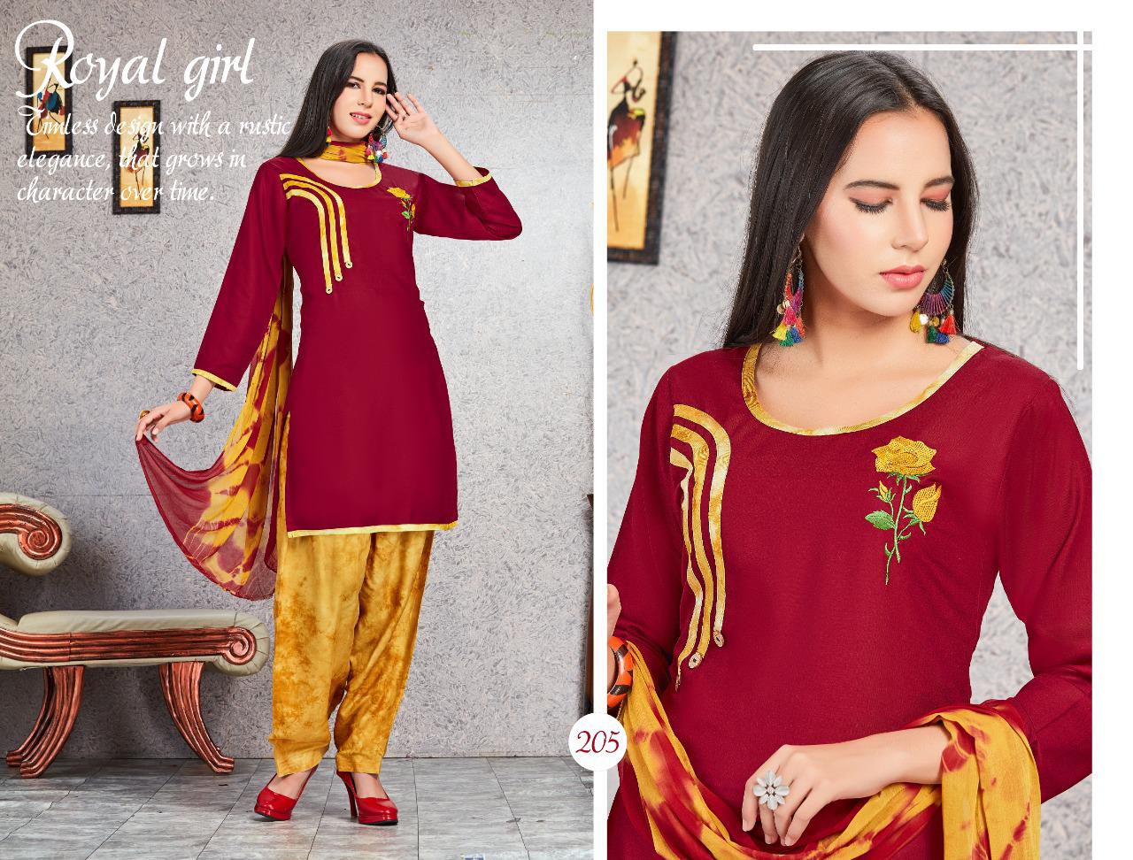 Trendy Lagan Latest Regular Wear Rayon Readymade Salwar Kameez Collection