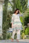 Naisha K 265 Cotton Stylish Printed Cord Set Wholesale Suppliers In Mumbai