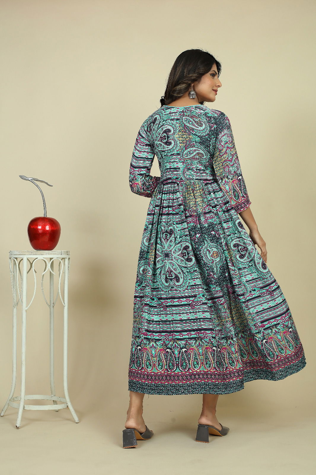 Sandiya important Printed Long Kurtis Catalog