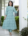Kalaai Fashion Cotton Kurti With Bottom Dupatta Suppliers in India