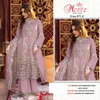 Motifz 971 Organza Embroidery Work Pakistani Salwar Kameez Exporters In India
