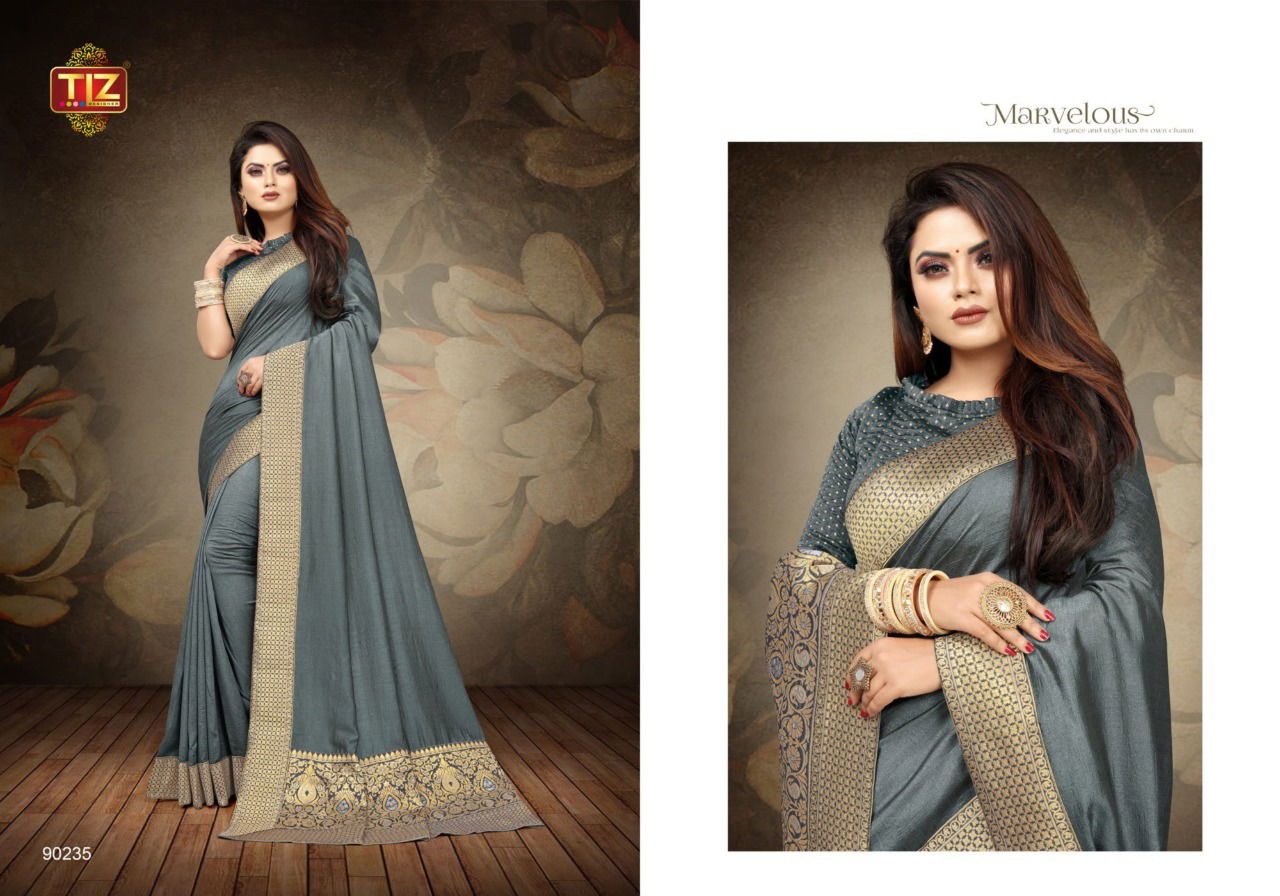 Tiz Lipika Latest fancy Designer Festive Wear Heavy Georgette Sarees Collection
