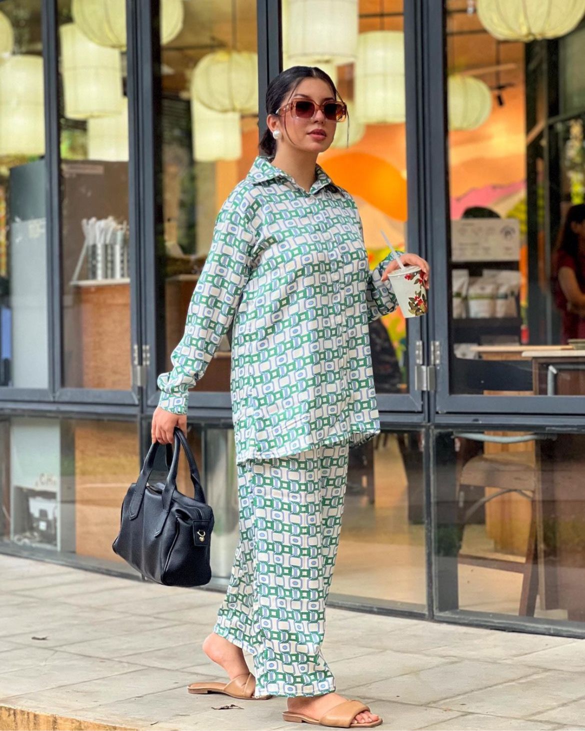 New Heavy Crepe Print Co-ord Set Catalog