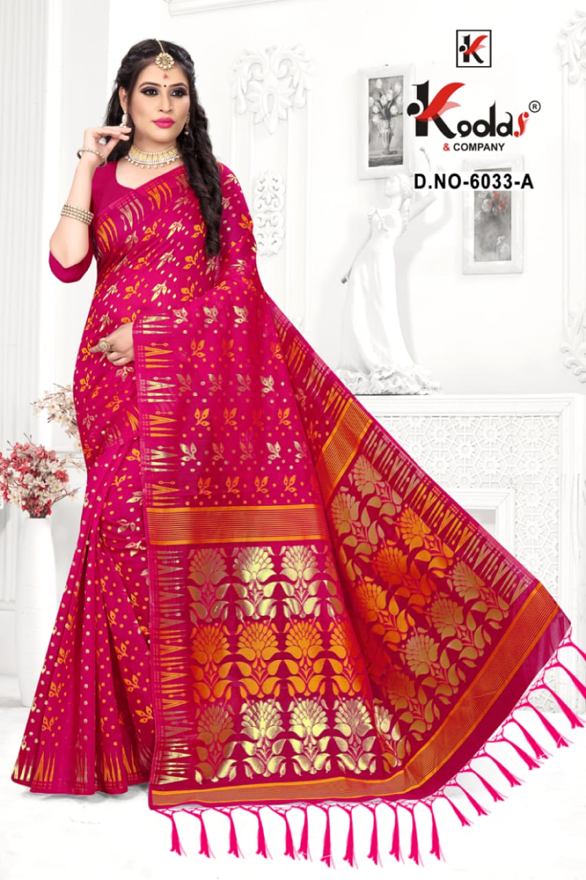 Mahek 6033 Silk Fancy Latest Designer Festive Wear Stylish Saree Collection
