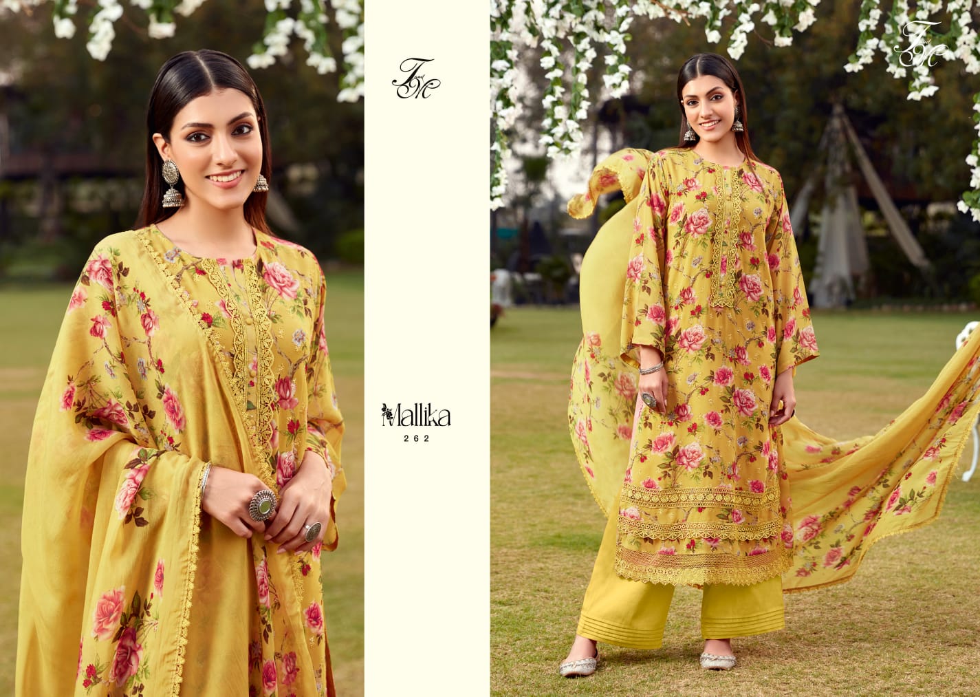 Mallika By Sahiba Digital Printed Salwar Kameez Dress Material Catalog