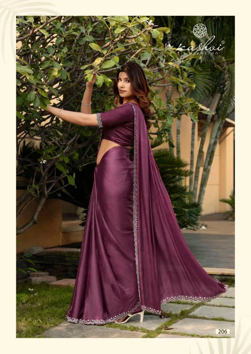 Sapphire Vol 2 By Kashvi Soft Silk With Jharkan Work Saree Wholesale Market Surat