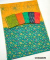Chanderi By Rajyog Chanderi Linen With Weaving Border Saree Wholesale Online