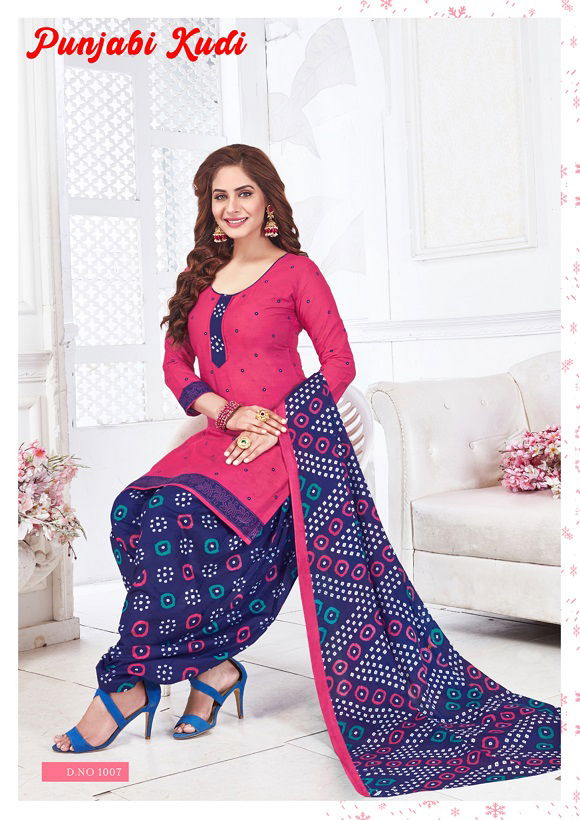 Madhav Patiyala Kudi 1 Latest Designer Regular Wear Pure Cotton Readymade Collection