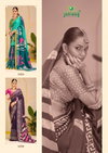 Antara By Sanskar Tex Printed Silk Sarees Wholesale In India