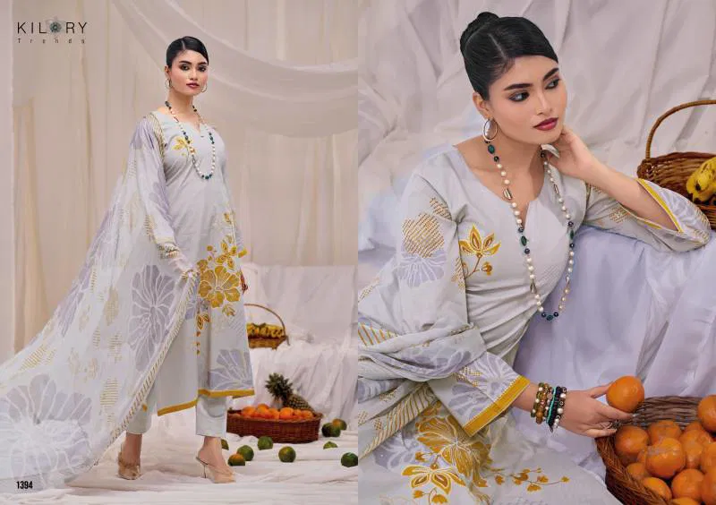 Qirat By Kilory Lawn Cotton Digital Printed Salwar Kameez Best Wholesale Shop In Surat