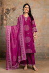 Naisha K 350 Cotton Printed Kurti With Pant And Dupatta Wholesale Price In Surat