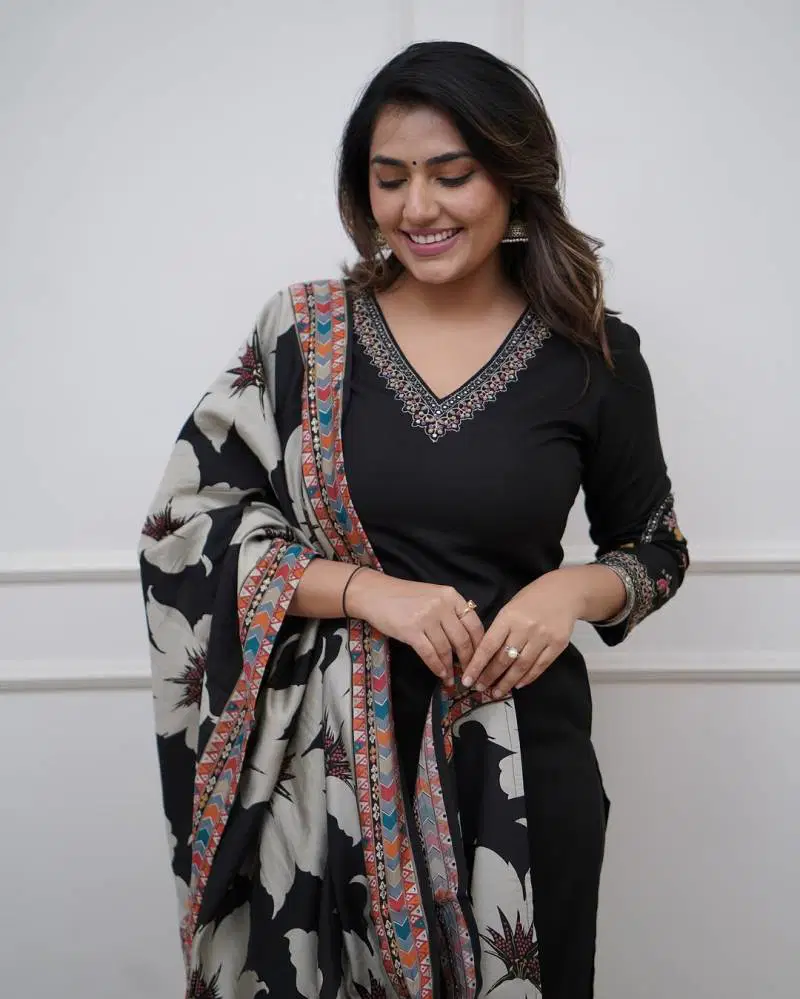 Black Berry New 1 Viscose Silk Kurti Bottom With Dupatta Wholesale Suppliers In Mumbai