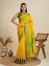Jf 2584 To 2591 Raw Silk Temple Woven Border Saree For Bussiness 