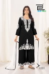 Pearl By Blue Hills Rayon With Work Kurti With Bottom Dupatta Exporters In India
