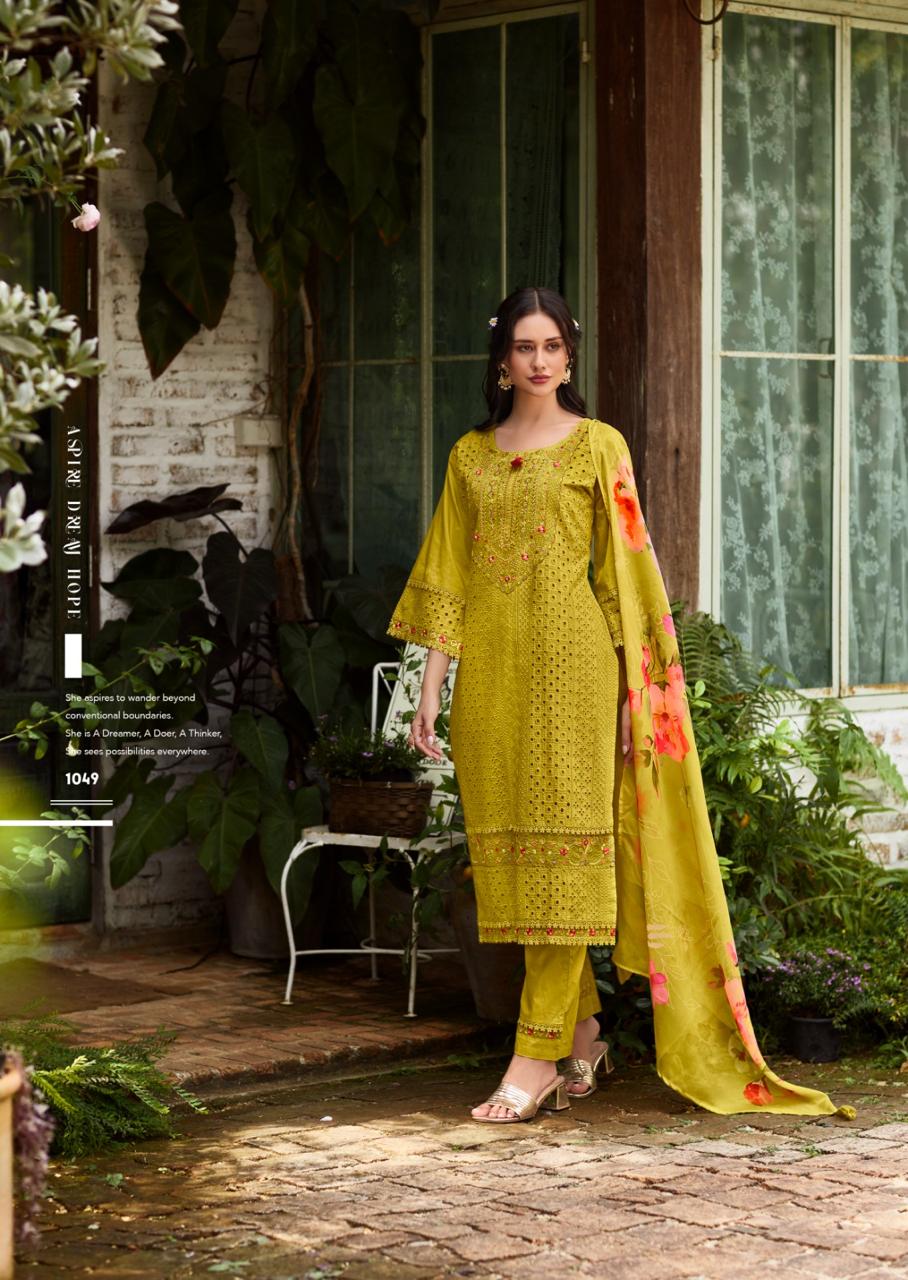 Be Khudi By Prm Cotton Shiffli Embroidery
Readymade Suits Wholesale Market Surat