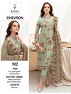 Chevron By Khas Faux Georgette Pakistani Salwar Suits Catalog