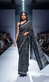 Sf Ikkat Japan Satin Ikkat Printed Premium Saree Wholesale Shop In Surat