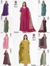 Good Morning Vol 6 By Deeptex Cotton Printed Nighty With Dupatta 