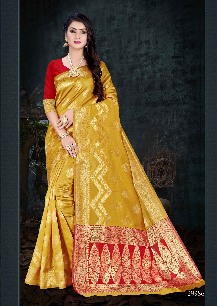 SHAKUNT SUREKHA Art silk Designer latest Saree Collection