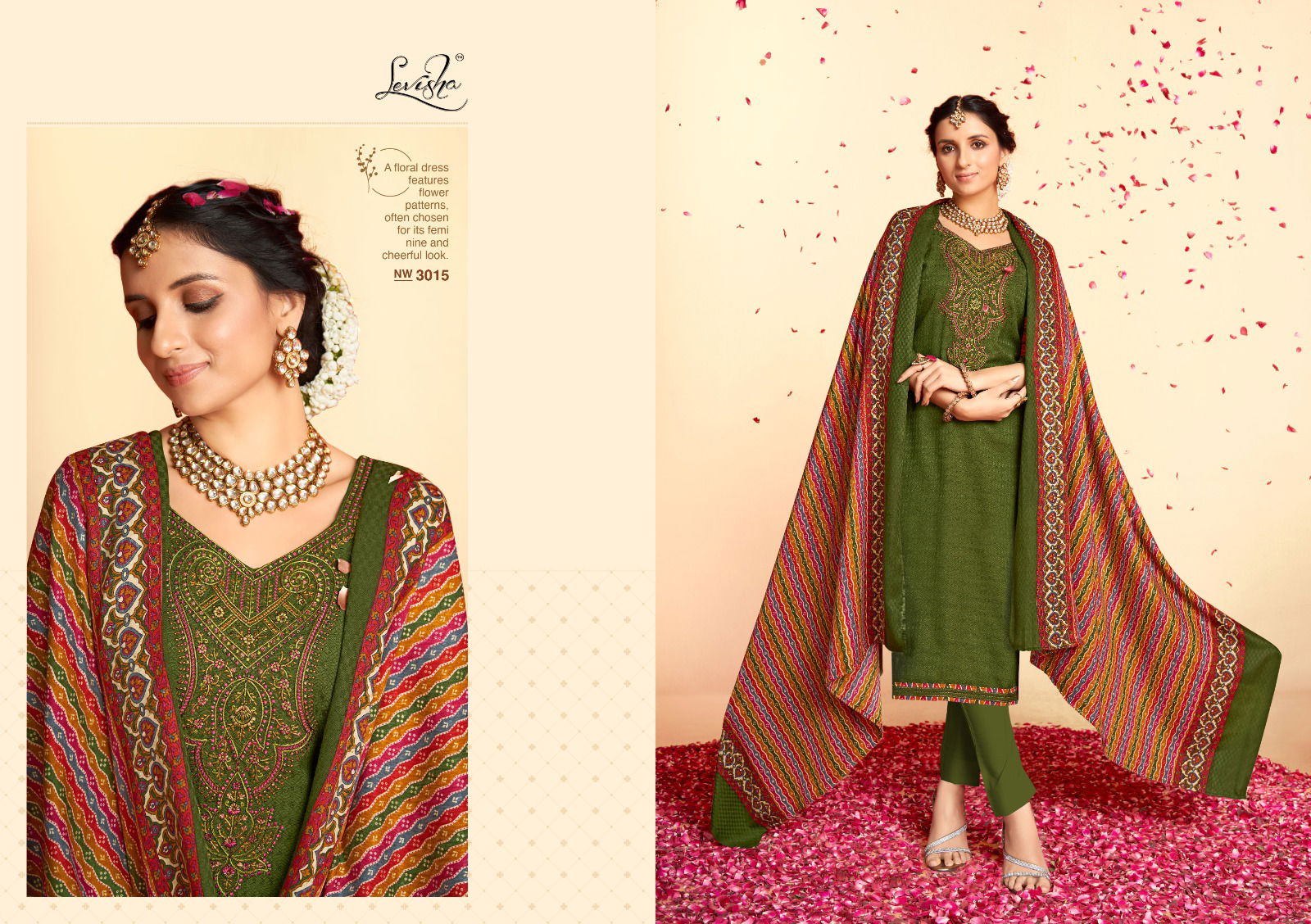Nigar By Levisha Winter Wear Pashmina Dress Material Catalog