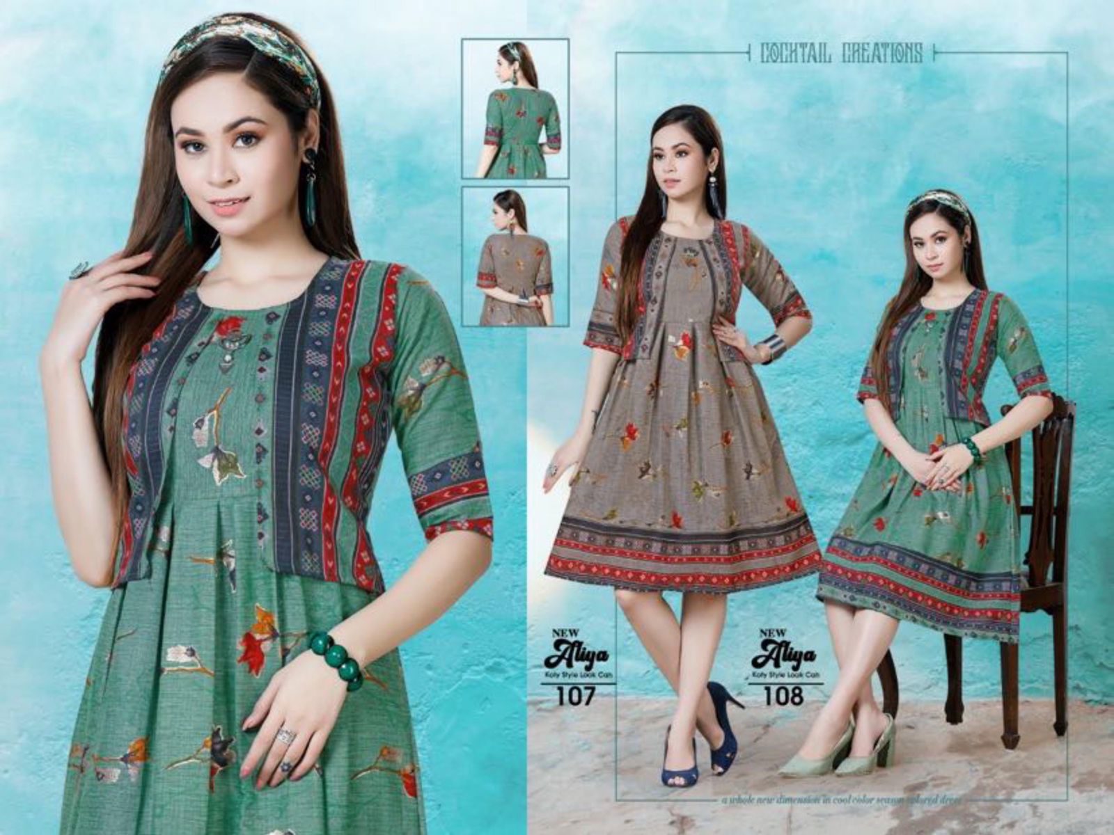 Beauty Queen New Aliya Fancy Regular Wear Rayon Printed Kurti Collection