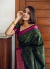 Soft Silk 5008 Lichi Silk Jacquard Work Occasion Wear Saree Orders In India
