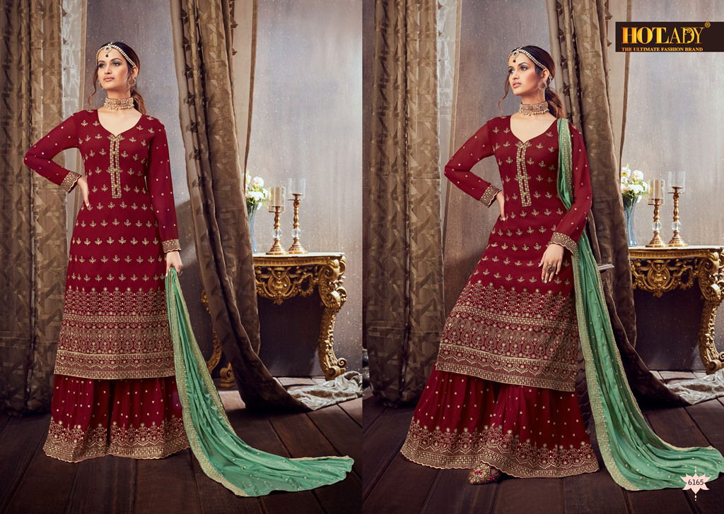 Hotlady Samaira 616 Exclusive Heavy Embroidery Work Salwar Kameez Collection
