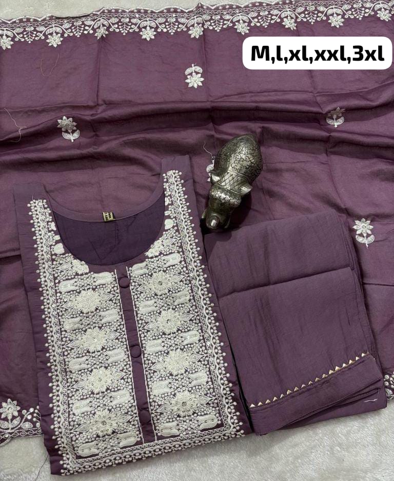 Virat Heavy Work Non Catalog Kurti With Bottom Dupatta Catalog