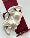 Khadi Vol 13 Hk 6 Khadi Cotton Bulk Saree With Khadi Blouse Orders In India
