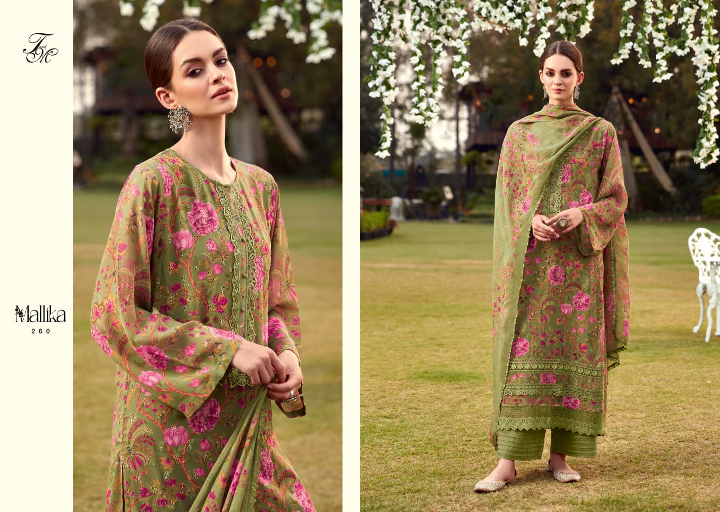 Mallika By Sahiba Digital Printed Salwar Kameez Dress Material Catalog