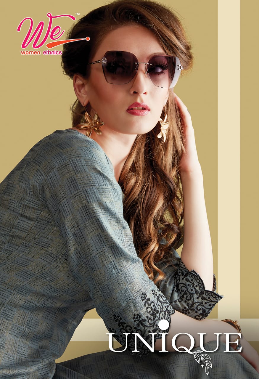 We Unique Latest Designer Casual Wear Exclusive Pure Rayon Fancy Kurti Collection
