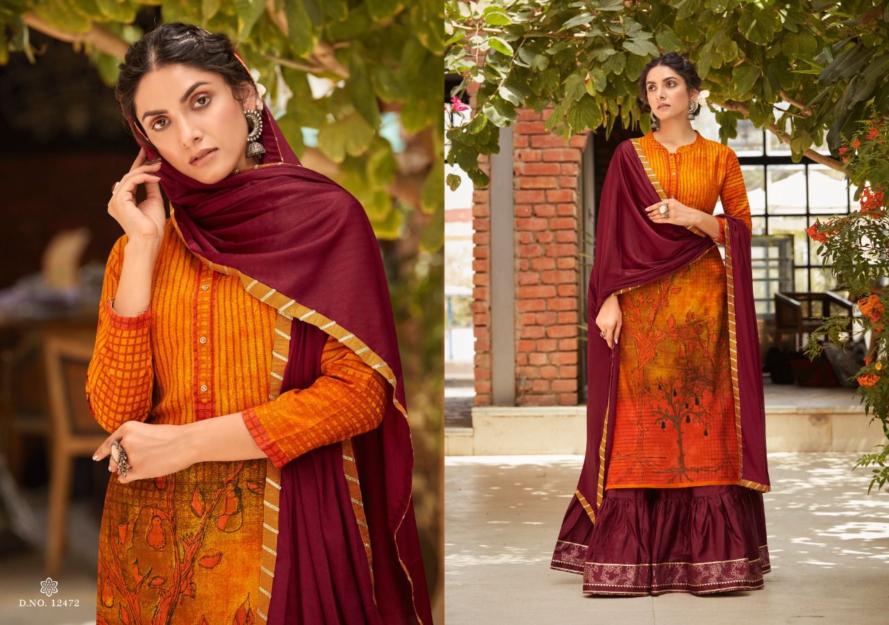 Kalaroop Venue 4 Pure Digital Printed Ethnic Wear Rayon Ready Made Collection
