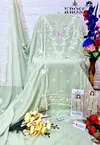 Kross Kulture Faux Georgette Embroidered Pakistani Salwar Suits Catalog
