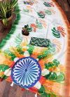 Vc Triranga Independence Day Special Linen Digital Printed Saree Exporters In India