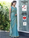 Fendy 02 Chiffon Gold Jhalar Fancy Surat Party Wear Saree Wholesale Market
