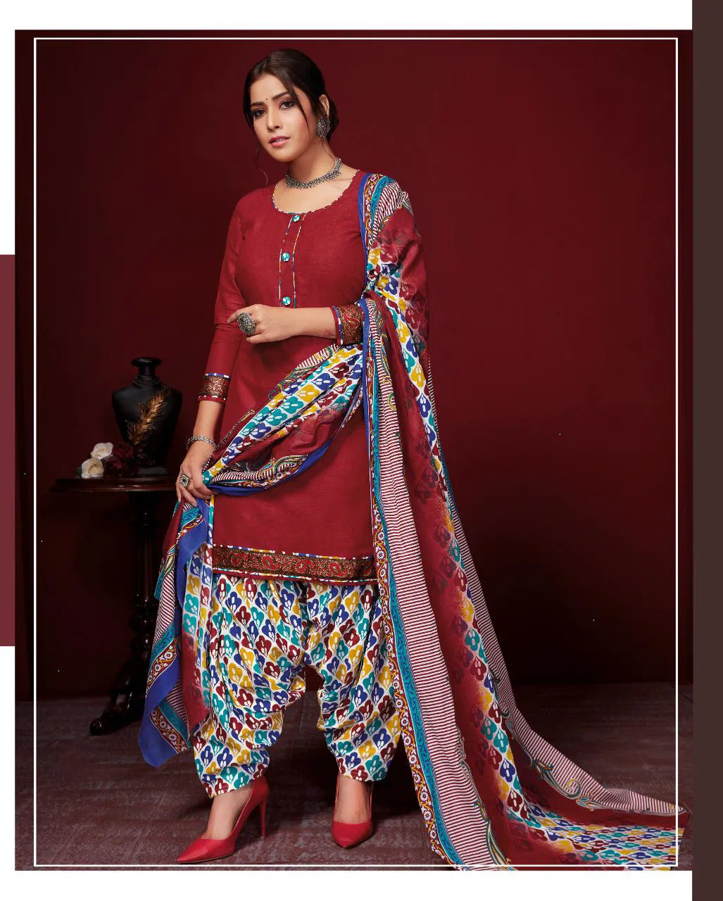Nagmani Padmashri 11 Latest fancy Regular Casual Wear Printed Cotton Salwar Suit Collection